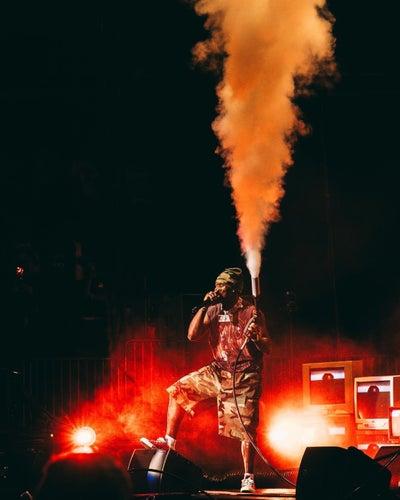 ASAKE performing live